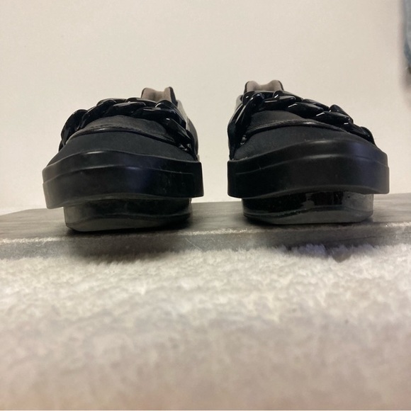 Yohji Yamamoto x adidas Low Platform Loafers Chain Detail Black Sz 8.5 - Picture 6 of 14